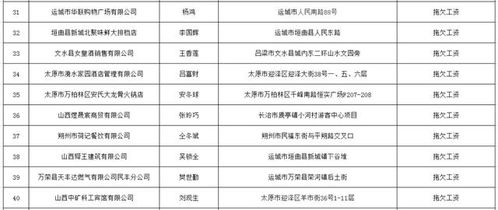 100起 这些人拒不支付劳动报酬 拖欠工资 被曝光了